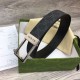 Replica Cintura Gucci GG con fibbia rettangolare 722370 35mm Acciaio Nero Replica Cintura Gucci GG con fibbia rettangolare 722370 35mm Acciaio Nero