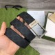 Replica Cintura Gucci GG con fibbia rettangolare 722370 35mm Acciaio Nero Replica Cintura Gucci GG con fibbia rettangolare 722370 35mm Acciaio Nero