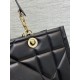 Replica Borsa tote media Dior Essential Archicannage nera