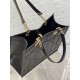 Replica Borsa tote media Dior Essential Archicannage nera