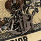 Replica Borsa Dior Medium Lady D-Lite con ricamo Jardin d'Hiver beige