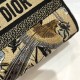 Replica Borsa Dior Medium Lady D-Lite con ricamo Jardin d'Hiver beige