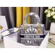 Replica Borsa Dior Medium Lady D-Lite Multicolor Ricamo Rêve d'Infini Blu Replica Borsa Dior Medium Lady D-Lite Multicolor Ricamo Rêve d'Infini Blu