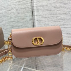 Replica Dior 30 Montaigne Avenue Borsa Box Pelle di vitello Rosa