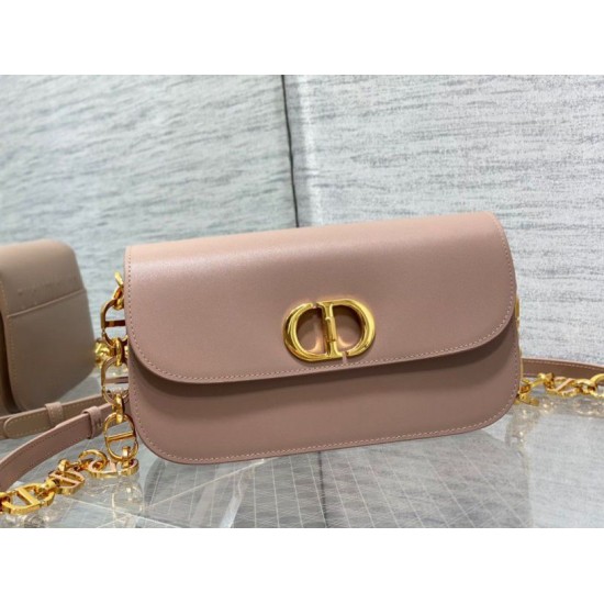 Replica Dior 30 Montaigne Avenue Borsa Box Pelle di vitello Rosa