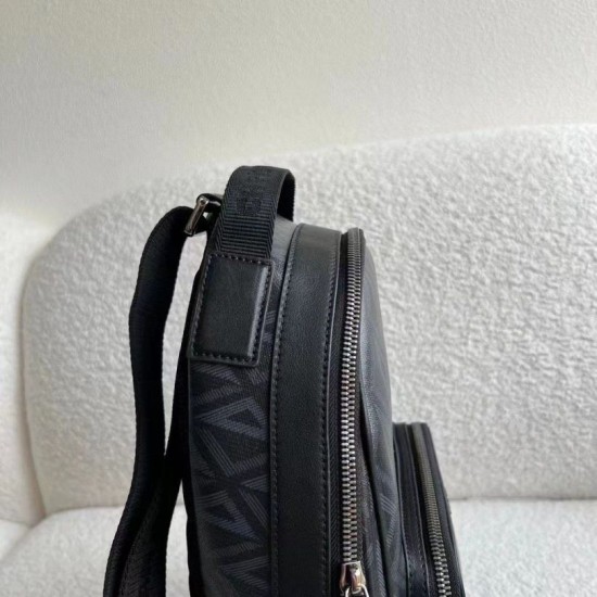 Replica Borsa a tracolla Dior Mini Rider CD Diamond Canvas nera Replica Borsa a tracolla Dior Mini Rider CD Diamond Canvas nera