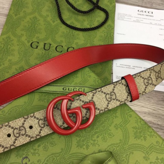 Replica Cintura sottile Gucci GG Marmont 414516