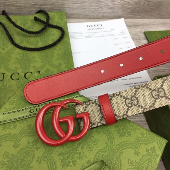 Replica Cintura sottile Gucci GG Marmont 414516