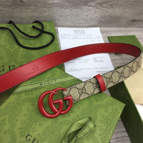 Replica Cintura sottile Gucci GG Marmont 414516