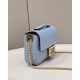 Replica Borsa Midi Fendi Baguette Chain Nappa Blu