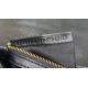 Replica Borsa baguette media Fendi motivo FF nera
