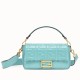 Replica Borsa Baguette Media Fendi Motivo FF Azzurro Replica Borsa Baguette Media Fendi Motivo FF Azzurro
