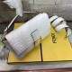 Replica Borsa Baguette Grande Fendi Motivo FF Bianca Replica Borsa Baguette Grande Fendi Motivo FF Bianca