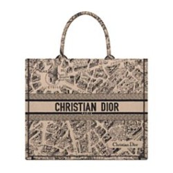Replica Christian Dior Borsa tote grande Dior Book color albicocca