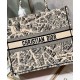 Replica Christian Dior Borsa tote grande Dior Book color albicocca