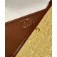 Replica Christian Dior 30 Montaigne Hobo Avenue Mini Borsa Albicocca