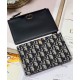 Replica Mini borsa Christian Dior 30 Montaigne Hobo Avenue Blu scuro