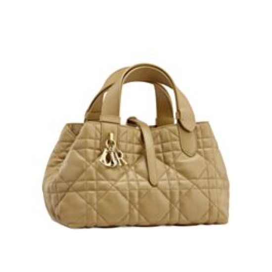 Replica Borsa Christian Dior piccola/media Dior Toujours caffè leggero