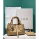 Replica Borsa Christian Dior piccola/media Dior Toujours caffè leggero