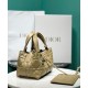 Replica Borsa Christian Dior piccola/media Dior Toujours caffè leggero