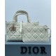 Replica Christian Dior Borsa Dior Toujours piccola/media crema