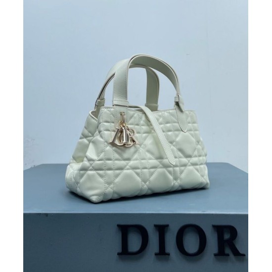 Replica Christian Dior Borsa Dior Toujours piccola/media crema