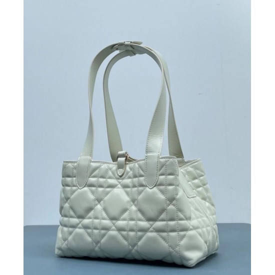 Replica Christian Dior Borsa Dior Toujours piccola/media crema