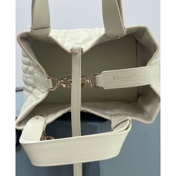 Replica Christian Dior Borsa Dior Toujours piccola/media crema