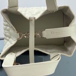 Replica Christian Dior Borsa Dior Toujours piccola/media crema