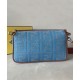 Replica Borsa Fendi Baguette Media 8BR600 denim con motivo FF ricamato tono su tono Blu Replica Borsa Fendi Baguette Media 8BR600 denim con motivo FF ricamato tono su tono Blu