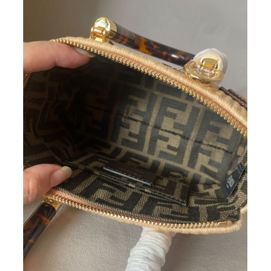 Replica Fendi By The Way Mini Borsa 8BS067 Caffè