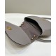 Replica Borsa Fendi C'mon Small/Medium Satchel con curvatura 8BS082 Grigia