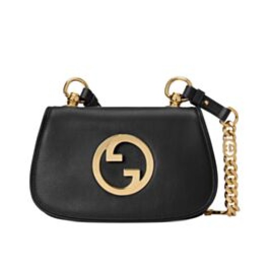 Replica Borsa a tracolla mini Gucci Blondie 724645 Nera