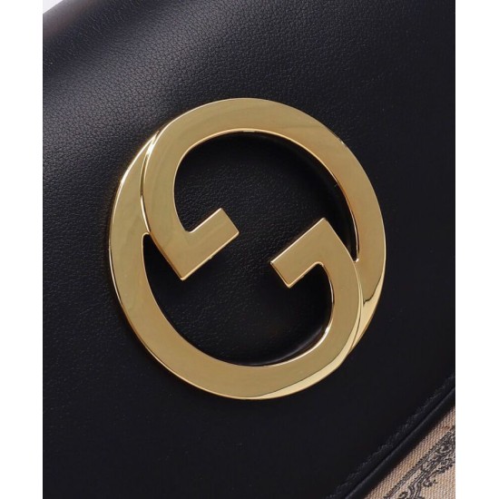 Replica Borsa a tracolla mini Gucci Blondie 724645 Nera