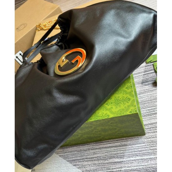 Replica Borsa tote grande Gucci Blondie 747372 Nera Replica Borsa tote grande Gucci Blondie 747372 Nera