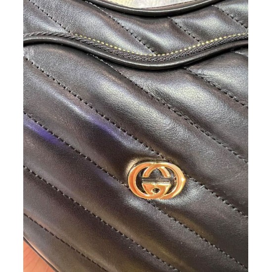 Replica Borsa a tracolla Gucci Mini Heart ad incastro 751628 Nera Replica Borsa a tracolla Gucci Mini Heart ad incastro 751628 Nera
