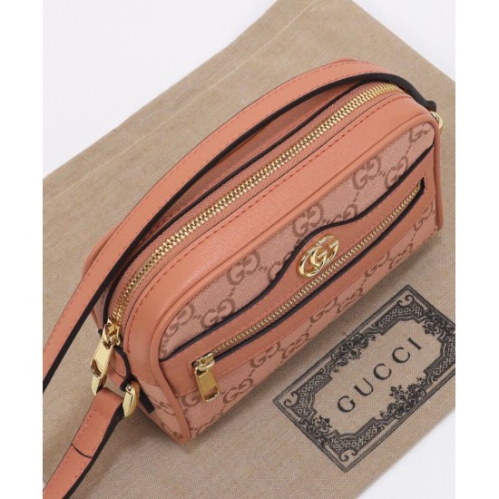 Replica Borsa mini Gucci Ophidia GG 574493 Rosa