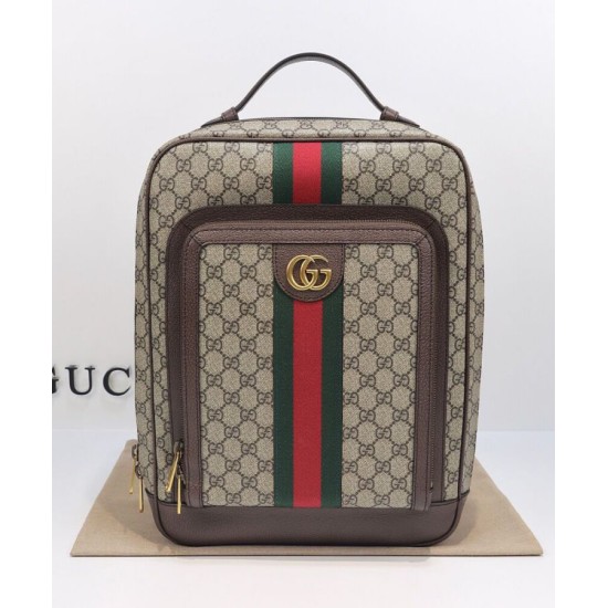 Replica Zaino medio Gucci Ophidia GG 745718 Caffè scuro