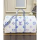 Replica Borsa Louis Vuitton Keepall Bandouliere 45 M10254 Blu