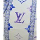 Replica Borsa Louis Vuitton Keepall Bandouliere 45 M10254 Blu