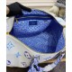Replica Borsa Louis Vuitton Keepall Bandouliere 45 M10254 Blu