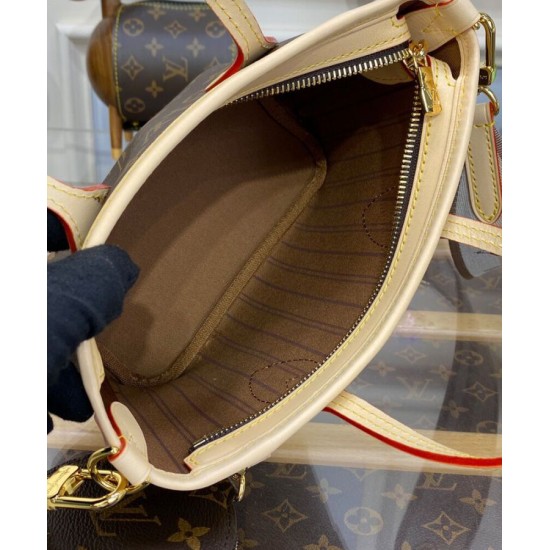 Replica Borsa Louis Vuitton Neverfull BB M46705 Marrone