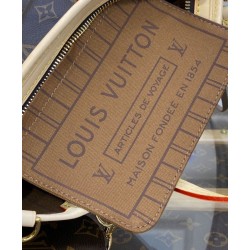 Replica Borsa Louis Vuitton Neverfull BB M46705 Marrone Replica Borsa Louis Vuitton Neverfull BB M46705 Marrone