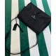 Replica Borsa a tracolla imbottita grande Prada Re-Nylon 1BD256 Nera