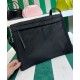Replica Borsa a tracolla imbottita grande Prada Re-Nylon 1BD256 Nera