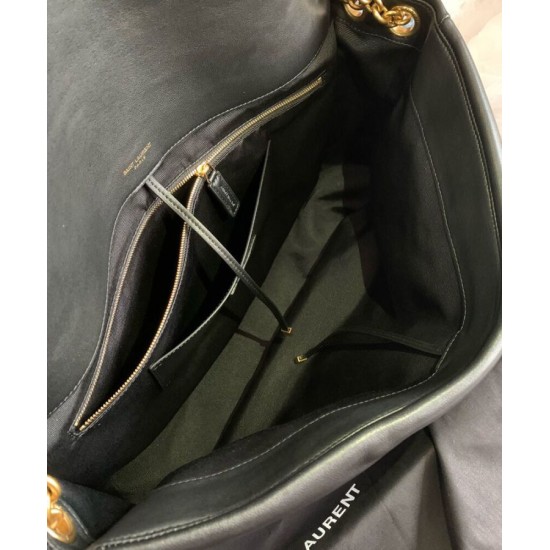 Replica Borsa YSL Saint Laurent Jamie 4.3 in pelle di agnello nera