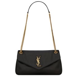Replica Borsa YSL Saint Laurent Calypso decorata con il nero Cassandre