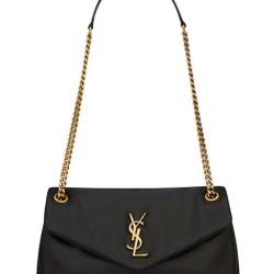 Replica Borsa YSL Saint Laurent Calypso decorata con il nero Cassandre