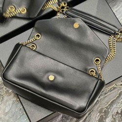 Replica Borsa YSL Saint Laurent Calypso decorata con il nero Cassandre