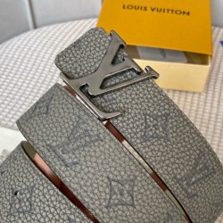 Replica Cintura reversibile Louis Vuitton LV Shape MNG da arrampicata 40 mm M0572V